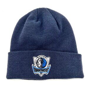 Dallas Mavericks NBA Basketball Beanie Hat Ski Cap Youth Adidas Navy